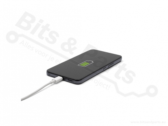 USB Aansluitkabel USB A <-> USB C 0,5 meter wit